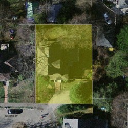 21 Elmore St, Newton MA 02459-1118 aerial view