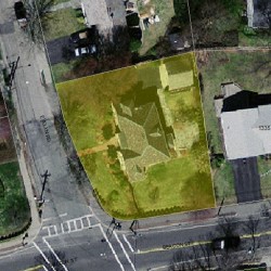 5 Evelyn Rd, Newton MA 02468-1212 aerial view