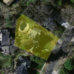 54 Rosalie Rd, Newton MA 02459-3131 aerial view