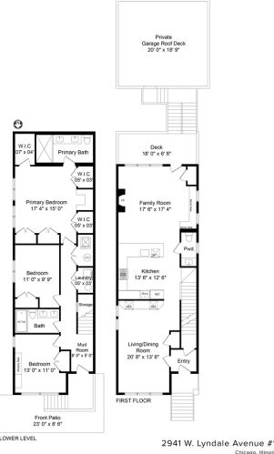 2941 Lyndale St, Chicago IL  60647-2901 exterior