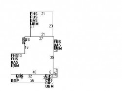 111 Lincoln St, Newton MA  02461-1529 floor plan