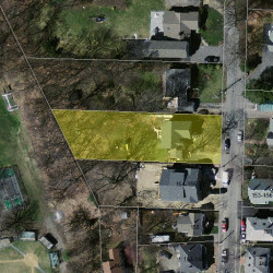 160 Edinboro St, Newton MA  02460-1302 aerial view