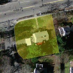 646 Beacon St, Newton MA 02459-2029 aerial view