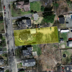 224 Melrose St, Newton MA 02466-1119 aerial view