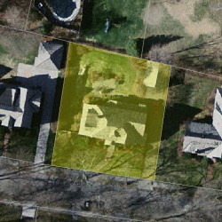 26 Alderwood Rd, Newton MA 02459-1248 aerial view