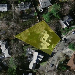 31 Boulevard Rd, Newton MA 02459-1203 aerial view