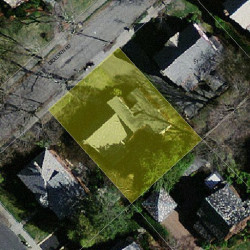 45 Gralynn Rd, Newton MA 02459-1342 aerial view