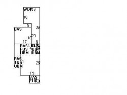 176 Waltham St, Newton MA 02465-1333 floor plan