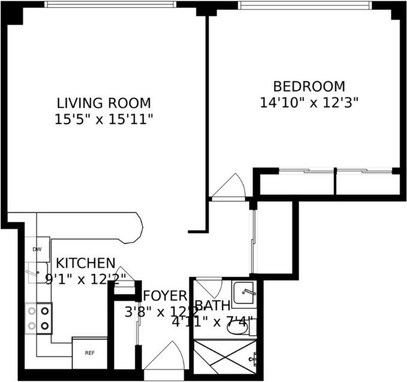 1550 Lake Shore Dr, Chicago IL  60610-1675 exterior