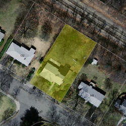 140 Stanley Rd, Newton MA 02468-2325 aerial view