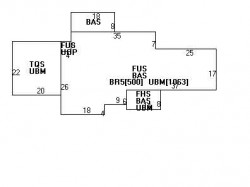 91 Devonshire Rd, Newton MA 02468-2218 floor plan