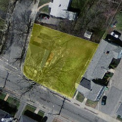 177 Derby St, Newton MA 02465-1558 aerial view