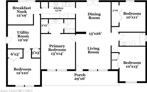 3182 East Blackwell Dr, Fort Pierce FL  34952-7017 exterior