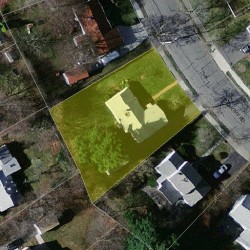 48 Mccarthy Rd, Newton MA 02459-3505 aerial view