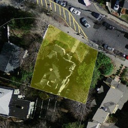 184 Washington St, Newton MA  02458-2251 aerial view