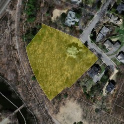 389 Central St, Newton MA 02466-2232 aerial view