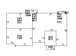 124 Kirkstall Rd, Newton MA 02460-2243 floor plan