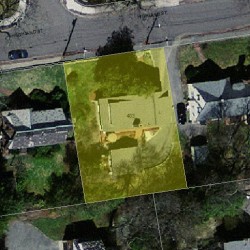 403 Highland St, Newton MA 02465-2707 aerial view