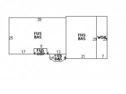 88 Grasmere St, Newton MA 02458-2211 floor plan
