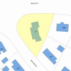 197 Nehoiden Rd, Newton MA 02468-1343 plot plan