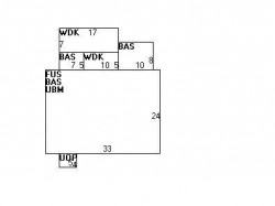 35 Dalby St, Newton MA  02458-1030 floor plan
