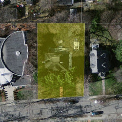 547 Ward St, Newton MA 02459-1109 aerial view