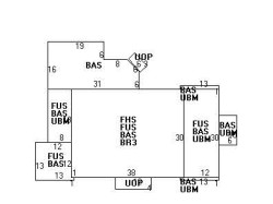 1063 Commonwealth Ave, Newton MA  02459-1447 floor plan