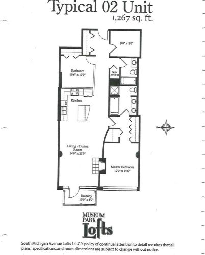 1305 Michigan Ave, Chicago IL  60605-3284 exterior