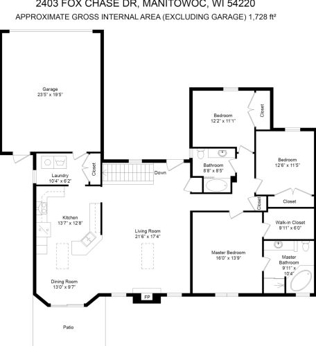 2403 Fox Chase Dr, Manitowoc, WI 54220-8365