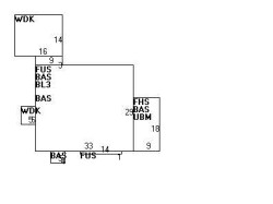 11 Boulevard Rd, Newton MA  02459-1203 floor plan
