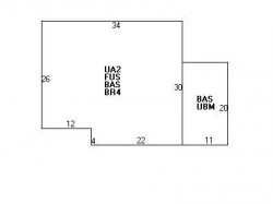 31 Alban Rd, Newton MA  02468-1902 floor plan