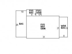 71 Morton St, Newton MA  02459-1028 floor plan