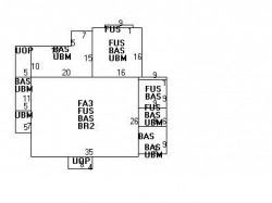 72 Devonshire Rd, Newton MA 02468-2213 floor plan