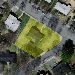 131 Stanley Rd, Newton MA 02468-2315 aerial view