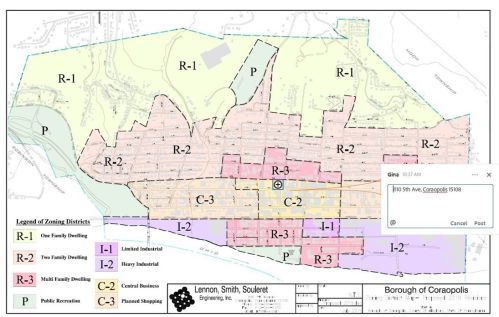 1110 5th Ave, Moon Twp PA  15108-1878 exterior