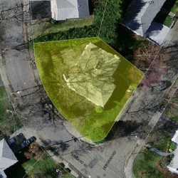 131 Deborah Rd, Newton MA 02459-2866 aerial view