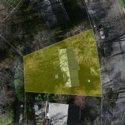 244 Arnold Rd, Newton MA 02459-3047 aerial view