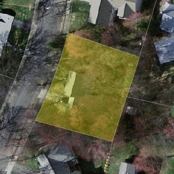 75 Boulder Rd, Newton MA  02459-2648 aerial view