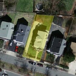 2069 Commonwealth Ave, Newton MA  02466-2007 aerial view