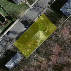 92 Louise Rd, Boston MA  02467-1914 aerial view