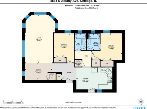 4634 Albany Ave, Chicago IL  60625-4425 exterior