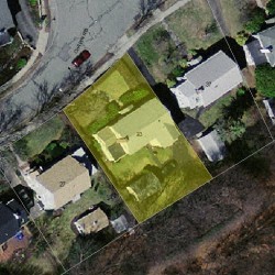 33 Chapin Rd, Newton MA 02459-1806 aerial view