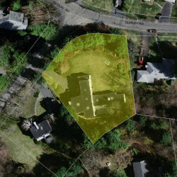 12 Drumlin Rd, Newton MA  02459-2807 aerial view