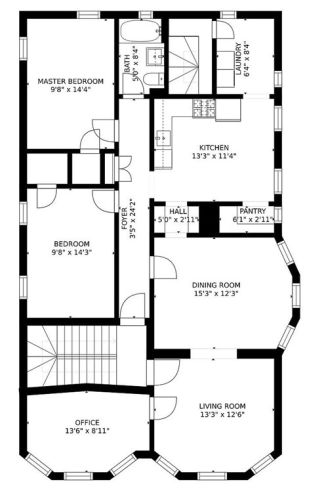 23 Saxton St, Boston MA  exterior