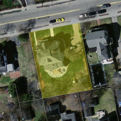 146 Lincoln St, Newton MA 02461-1510 aerial view