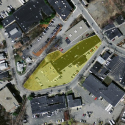 87 Rumford Ave, Newton MA 02466 aerial view