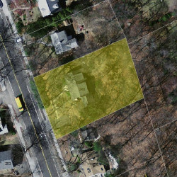 248 Winchester St, Newton MA 02461-2034 aerial view