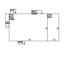 14 Hobart Rd, Newton MA 02459-1313 floor plan