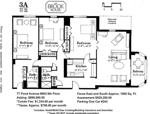 77 Pond Ave, Brookline MA  02445-7172 exterior