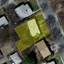92 Morrill St, Newton MA 02465-1348 aerial view